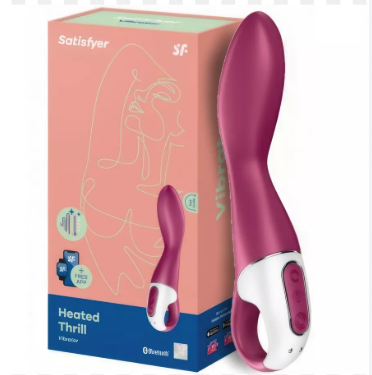 Смарт-вибратор для точки G с подогревом Heated Thrill Satisfyer