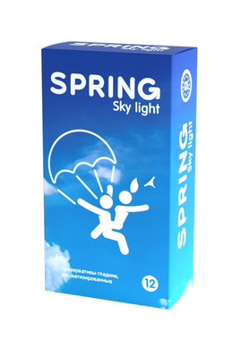 Презервативы ультратонкие Spring Sky Light (12 шт)