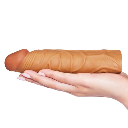 Удлиняющая насадка на пенис мулат X-Tender Penis Sleeve + 3 см