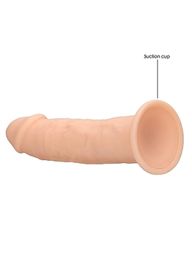 Фаллоимитатор на присоске Silicone Dildo Without Balls 19,2 см