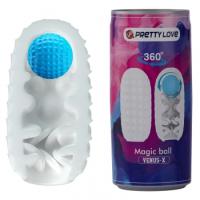 Нереалистичный мастурбатор Pretty Love Magic Ball