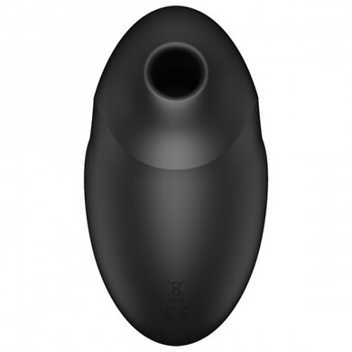 Вакуумно-волновой стимулятор клитора с вибрацией черный Satisfyer Vulva Lover 3