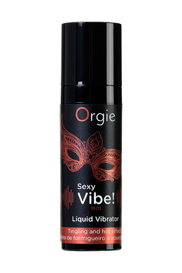 Жидкий вибратор с разогревающим эффектом ORGIE Sexy Vibe Hot 15 мл