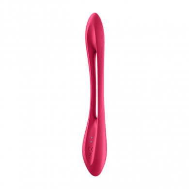 Многофункциональный вибратор для пар с гибкой основой Elastic Joy Red Satisfyer