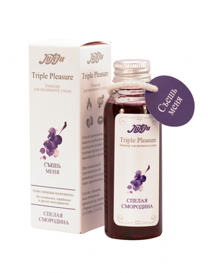 Эликсир для интимного ухода 3 в 1 Triple Pleasure "Спелая Смородина" (130 г)