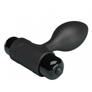 Анальная пробка с вибрацией и T-образным основанием Pretty Love Vibro Butt Plug