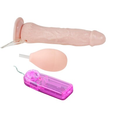 Вибратор с имитацией семяизвержения Eros Fountain 22 см