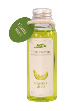 Эликсир для интимного ухода 3 в 1 Triple Pleasure "Медовая дыня" (65 г)