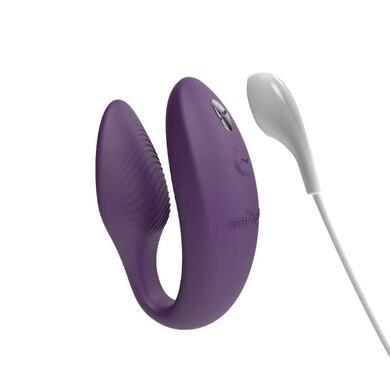 Смарт-вибратор для пар фиолетовый We-Vibe Sync