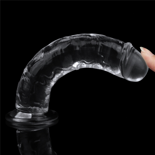 Прозрачный фаллоимитатор Lovetoy Flawless Clear Dildo 18 см