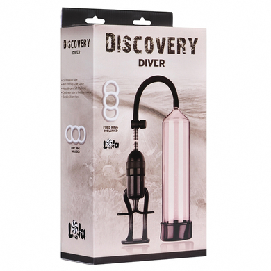 Вакуумная помпа прозрачная Discovery Diver