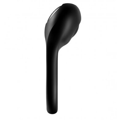 Эрекционное виброкольцо черное Majestic Duo Satisfyer 