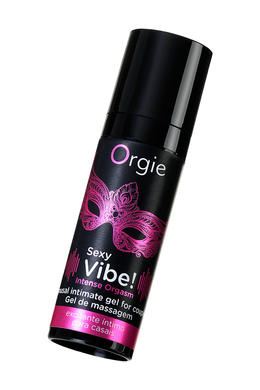 Жидкий вибратор с разогревающим и охлаждающим эффектом ORGIE Sexy Vibe Intense Orgasm 15 мл