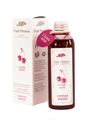 Эликсир для интимного ухода "Съешь меня" Triple Pleasure "Горячая вишня" 130 мл