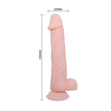 Реалистичный фаллоимитатор на присоске Baile Super Dildo 20 см
