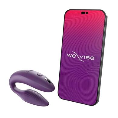Смарт-вибратор для пар фиолетовый We-Vibe Sync