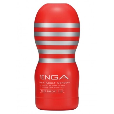 Мастурбатор в колбе Tenga Deep Throat