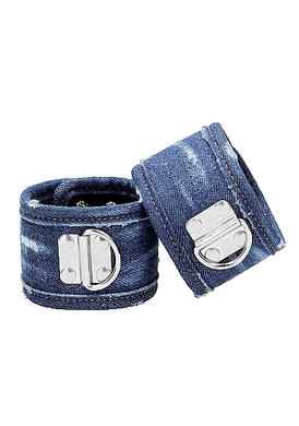 Джинсовые наножники голубые Roughend Denim Style