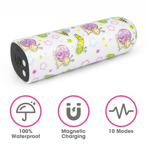 Перезаряжаемый мини вибратор LoveToy Snails Massager