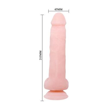 Реалистичный фаллоимитатор на присоске Baile Super Dildo 19,5 см 