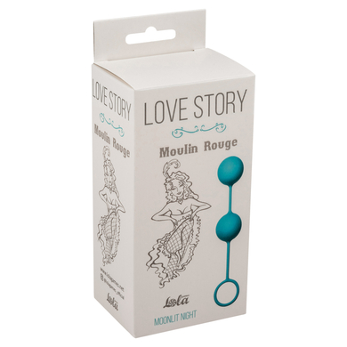 Вагинальные шарики голубые Love Story Moulin Rouge