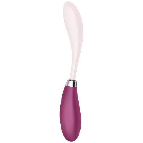 Гибкий вибратор для точки G розовый G-Spot Flex 3 Satisfyer 