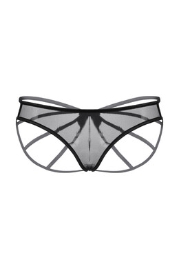 Трусики-бабочка чёрные SoftLine Collection, S/L