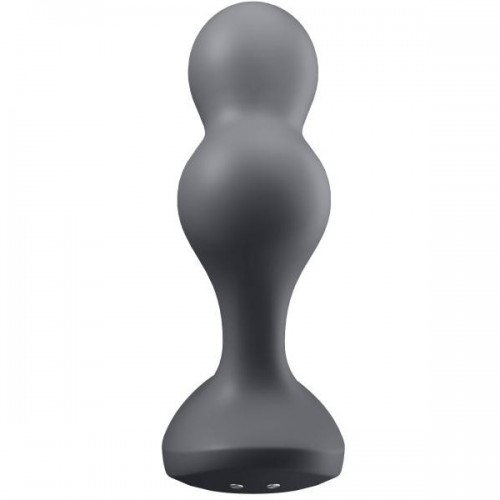 Анальный смарт-стимулятор с вибрацией серый  Deep Diver Satisfyer