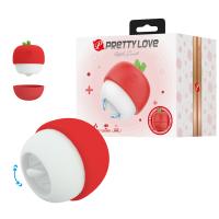Клиторальный стимулятор Pretty Love Apple Secret Красный