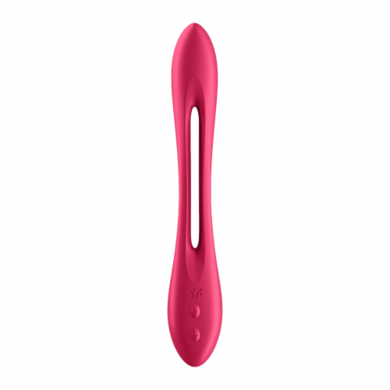 Многофункциональный вибратор для пар с гибкой основой Elastic Joy Red Satisfyer