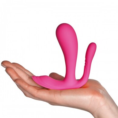 Анально-вагинальный смарт-стимулятор для ношения розовый Top Secret Plus Satisfyer 