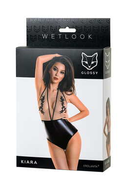 Боди Glossy Kiara из материала Wetlook, M