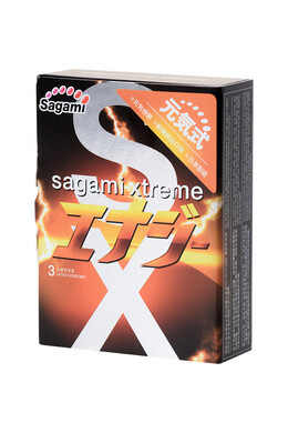 Презервативы латексные Sagami Xtreme Energy (3 шт)