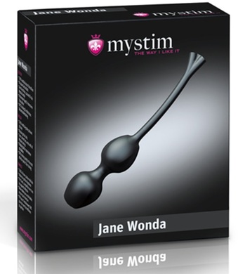 Шарики вагинальные с электростимуляцией Mystim Jane Wonda