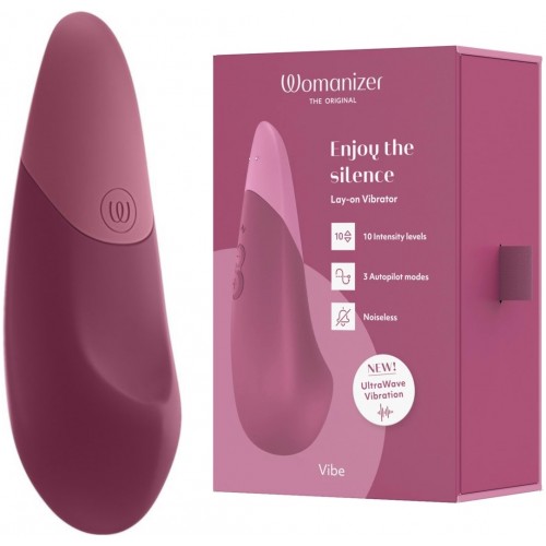 Клиторальный вибратор Womanizer Vibe темно-розовый