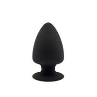 Анальная втулка черная SILEXD Plug Model 1, размер XS
