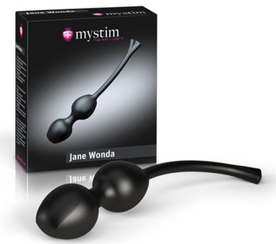 Шарики вагинальные с электростимуляцией Mystim Jane Wonda