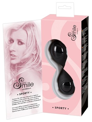 Вагинальные шарики черные Sweet Smile Love Balls Sporty