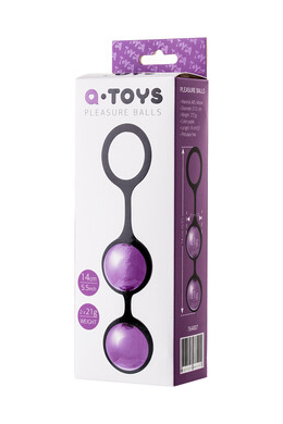 Вагинальные шарики фиолетовые A-Toys