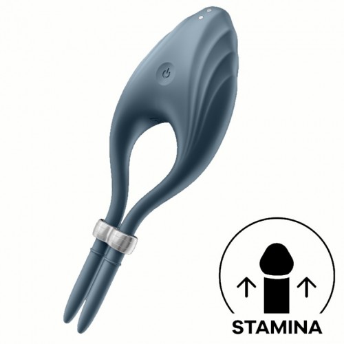 Эрекционное кольцо с вибрацией Duelist Satisfyer 