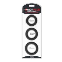 Набор из 3 плоских эрекционных колец Power Plus