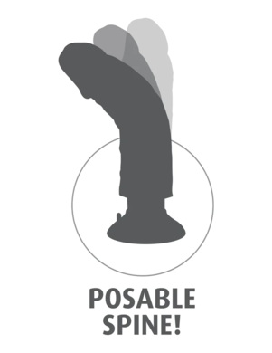 Вибратор реалистичный на присоске с мошонкой King Cock with Balls Vibrating 10"