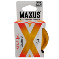 Презервативы гладкие анатомические Maxus Sensual X-Edition 3шт
