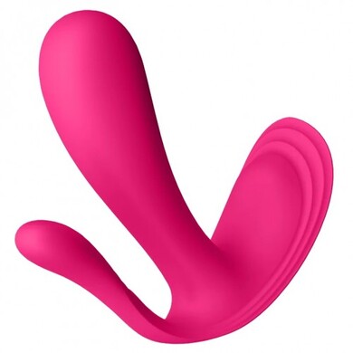 Анально-вагинальный смарт-стимулятор для ношения розовый Top Secret Plus Satisfyer 