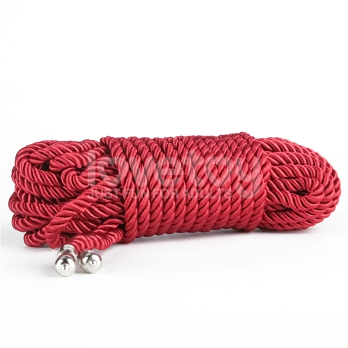 Веревка для бондажа Rebellion Reign Ebony Silky