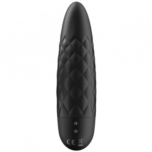 Перезаряжаемый мини-вибратор чёрный Ultra Power Bullet 5 Satisfyer 