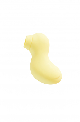 Вакуумный стимулятор клитора жёлтый Fantasy Ducky