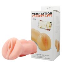 Компактный мастурбатор вагина самосмазывающийся Baile Passion Lady