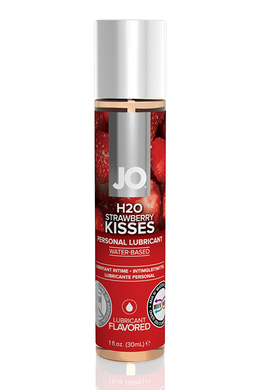 Оральный лубрикант со вкусом Клубники JO Flavored Strawberry Kiss (30 мл)
