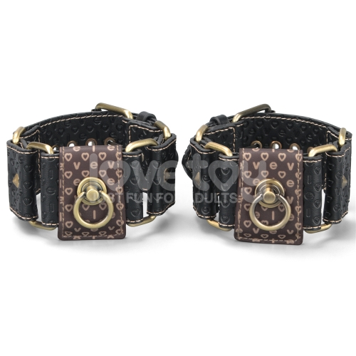 Поножи из искусственной кожи Rebellion Reign Ankle Cuffs